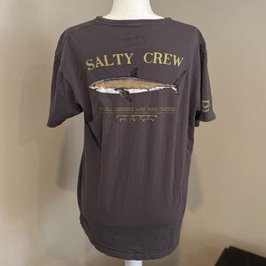 SALTY CREW Men’s short sleeve t~shirt /Gray / Size: Large